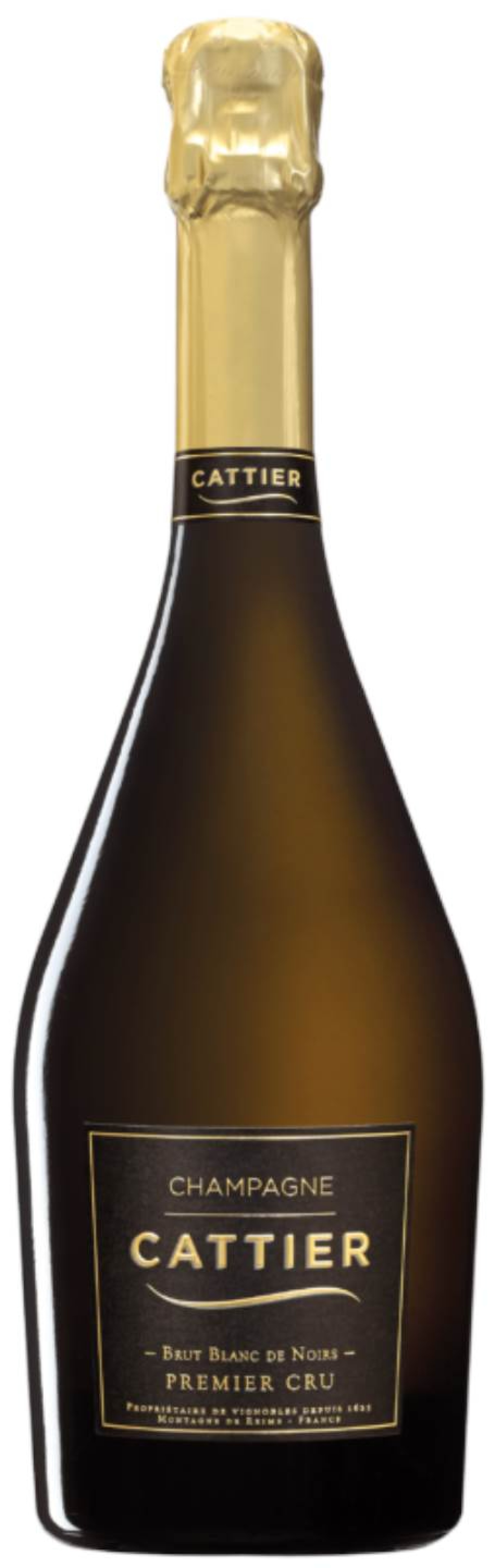 Champagne Cattier Brut Blanc de Noirs Premier Cru