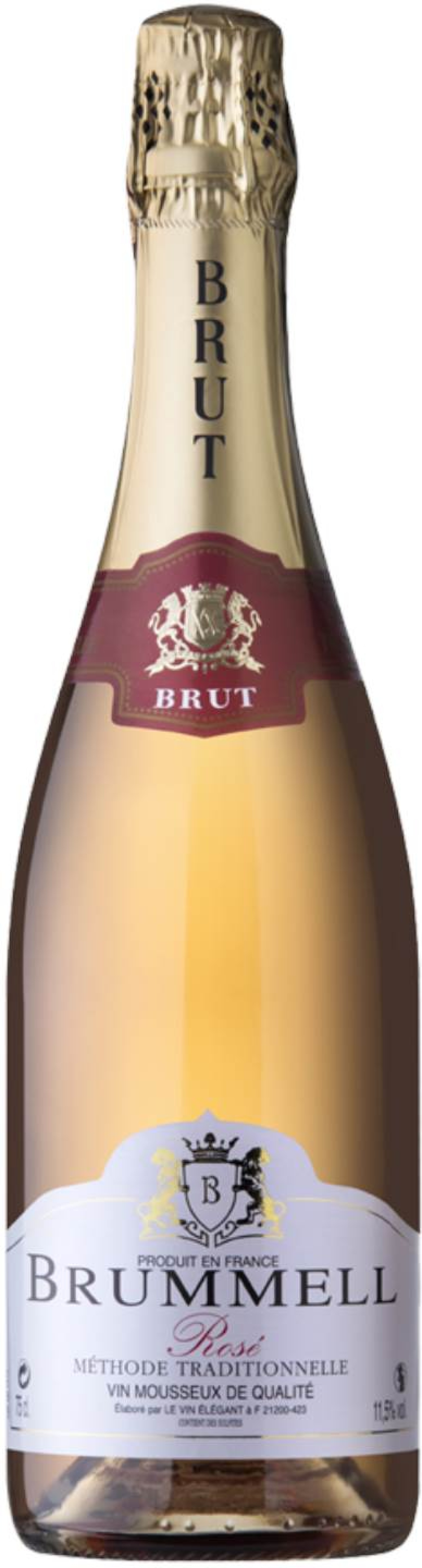 Espumante Brummell Brut Cuvée Rosé