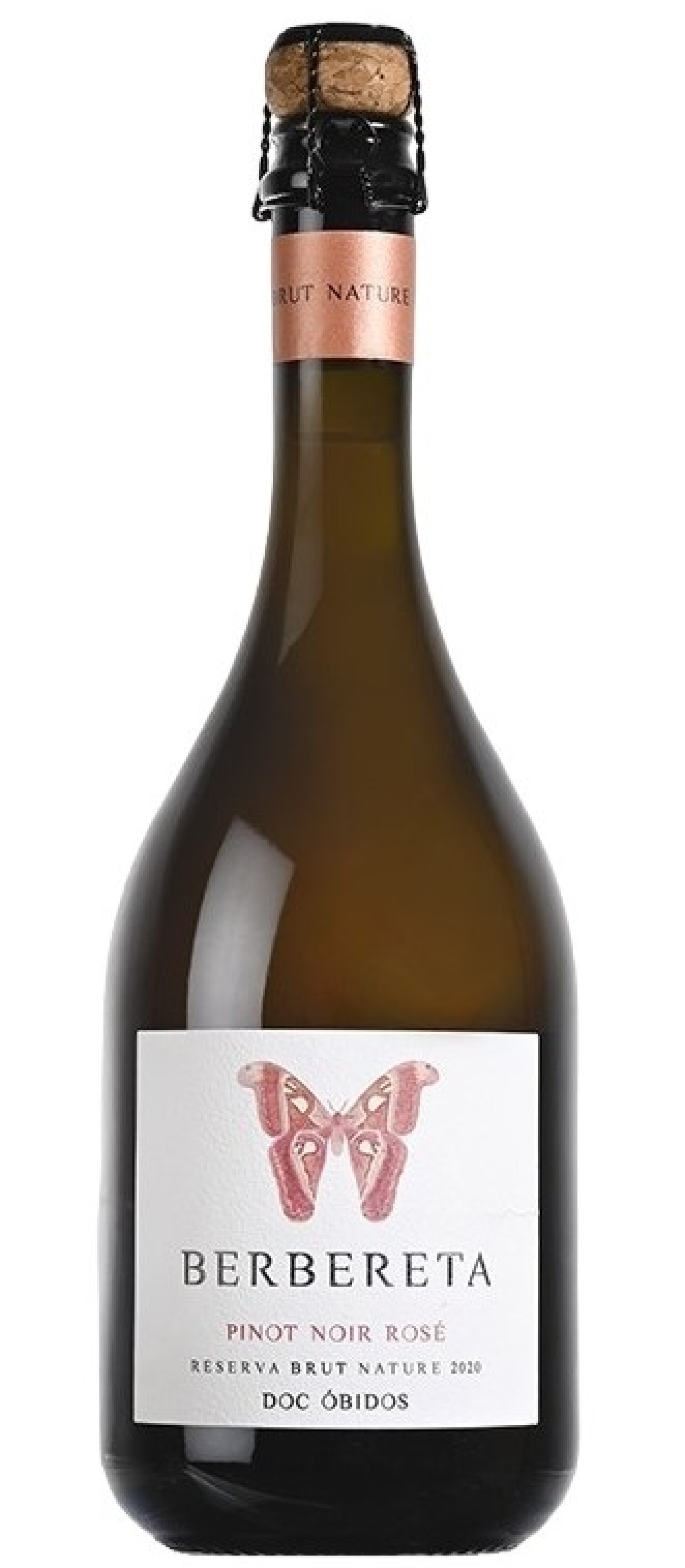 Espumante Berbereta Pinot Noir Rosé Brut Nature