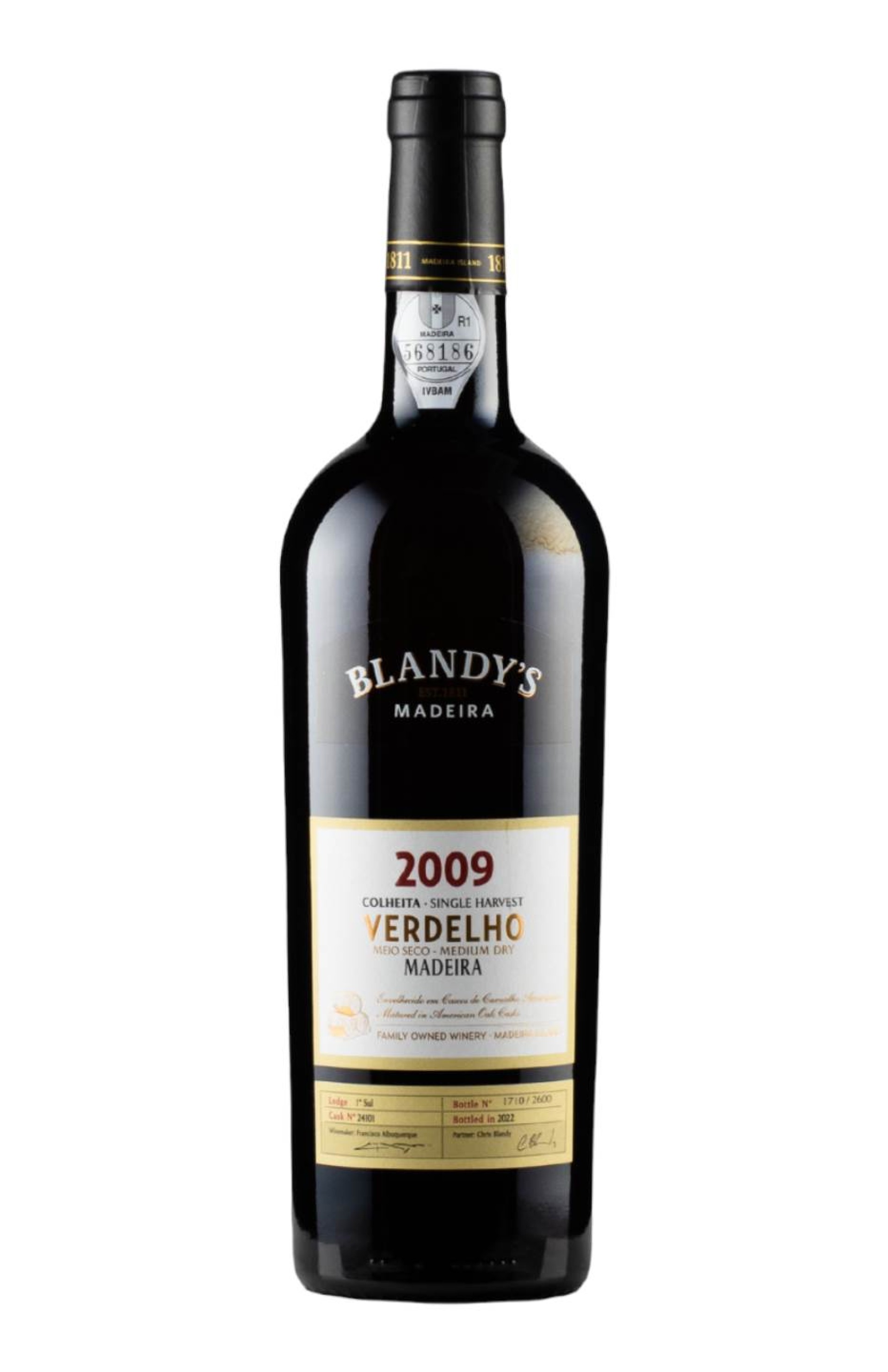 Blandy's Verdelho 2009