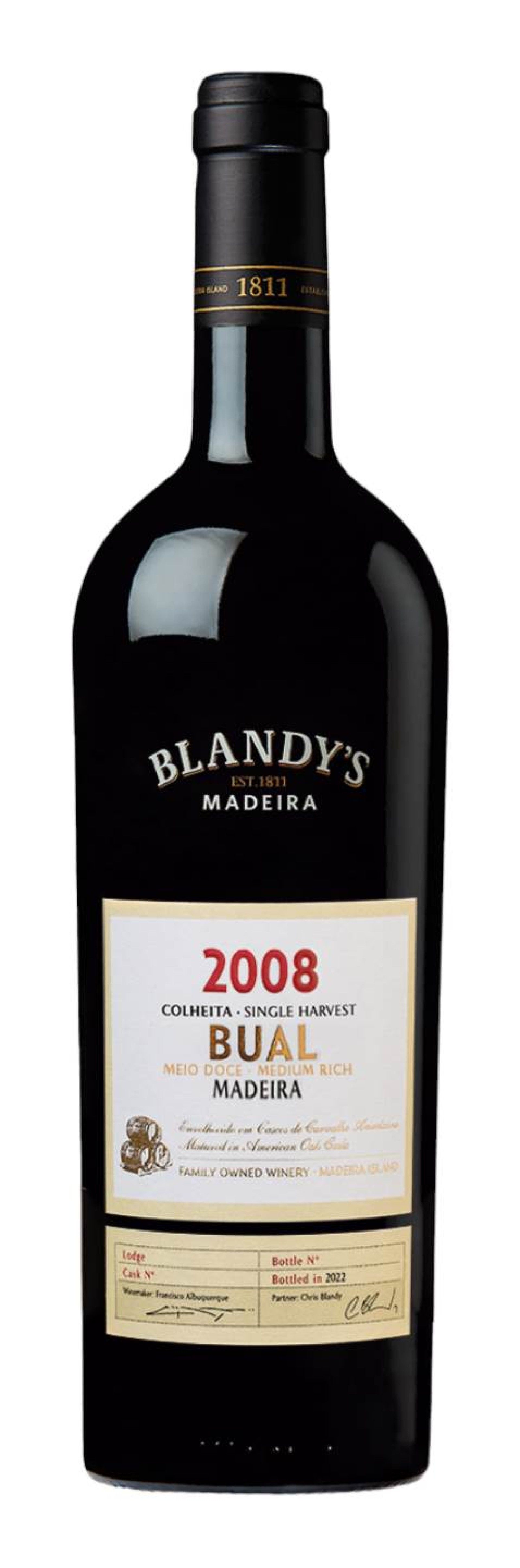 Blandy's Bual 2008