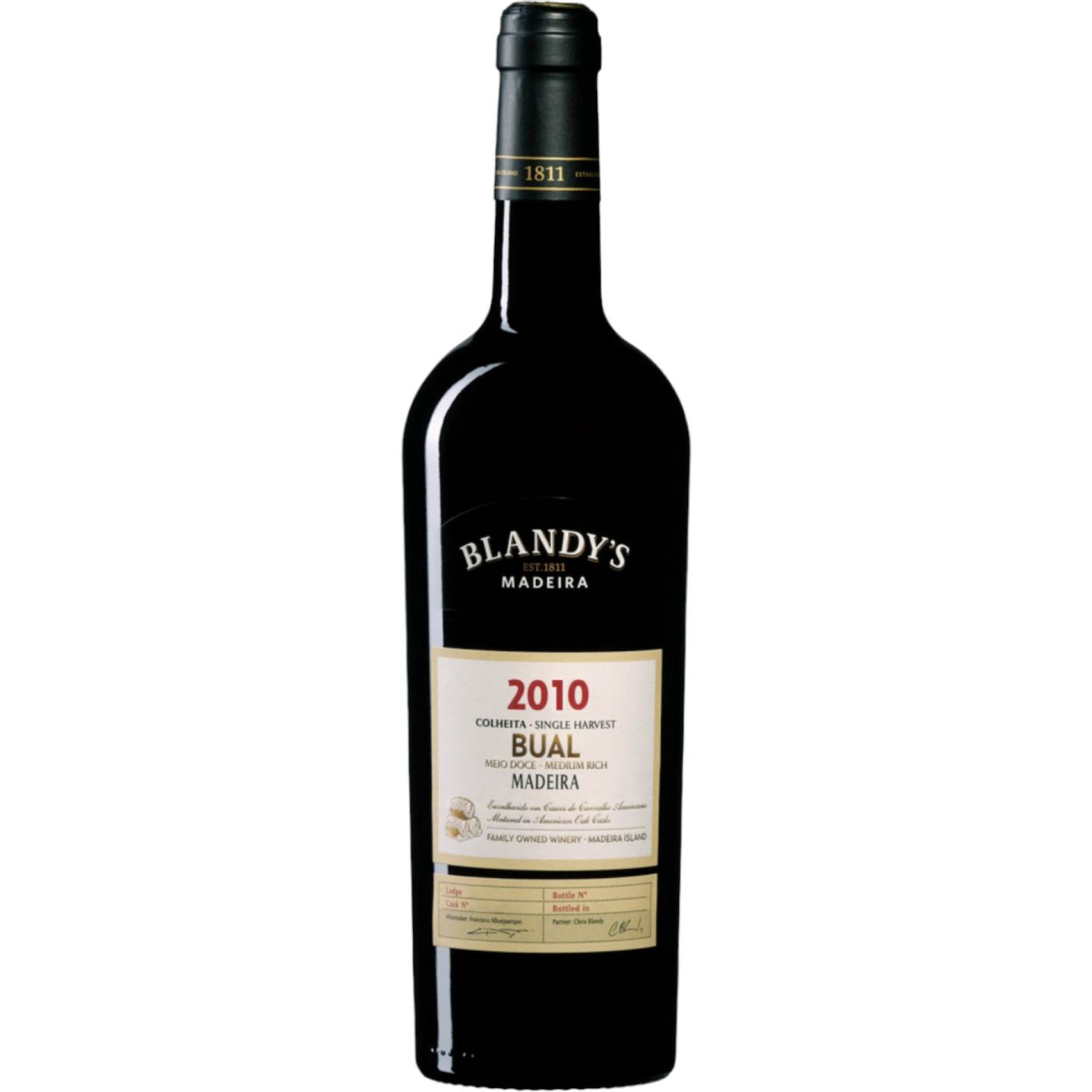 Blandy's Bual 2010