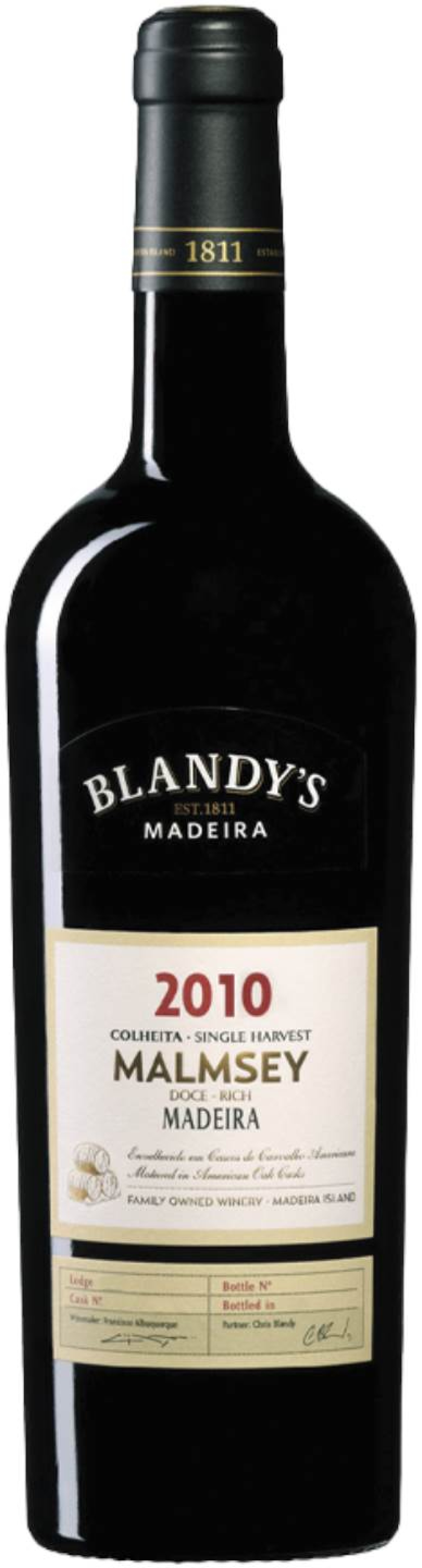 Blandy's Malvasia 2010